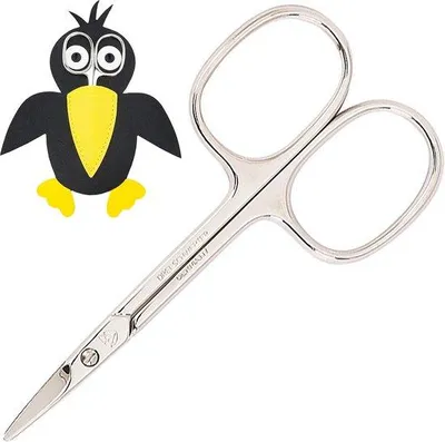 Produktbild von Unyqoos® Baby-Nagelschere von Drei Schwerter – sichere Nagelschere mit perfekt geschliffener Klinge, Raben‑Etui zur spielerischen Vorbereitung, für Babys & Kleinkinder