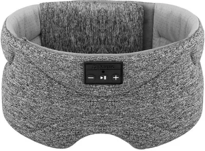 Obrázek produktu pro INF Bluetooth čelenka/maska na spaní Sluchátka na spaní Šedá