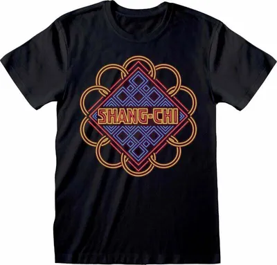 Obrázok produktu pre Shang Chi Neon Logo Black L Tričko