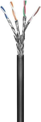 Obrázek produktu pro MicroConnect - Bulkkabel - 100 m - SFTP - CAT 6 - Innen, im Freien, robust - Schwarz