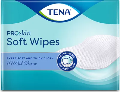 Zdjęcie produktu dla Chusteczki nawilżane TENA Soft Wipes135 szt mokre oczyszczające