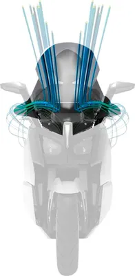 Produktbild von Windschild Puig V-Tech Line Touring-Scheibe 915 x 810 mm mit ABE für BMW C Evolution Bj. 2014 - 2020