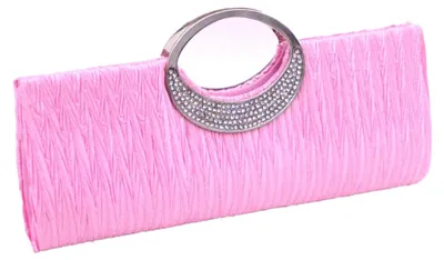 Produktbild von Fioeyr Damen-Clutch-Tasche, Tragetasche, Damen, mit Kristallsteinen, Clutch, Bra