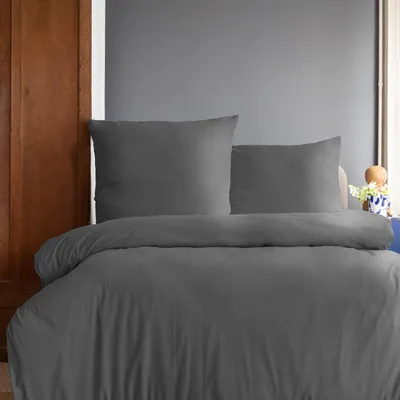 Produktbild von Bettwäsche Premium Bettwäsche 155 x 220 cm Bettbezug + 80 x 80 cm 2 Kissenbezüge, gebürstete 100 % Polyester-Mikrofaser 120 g/m², 3-teiliges
