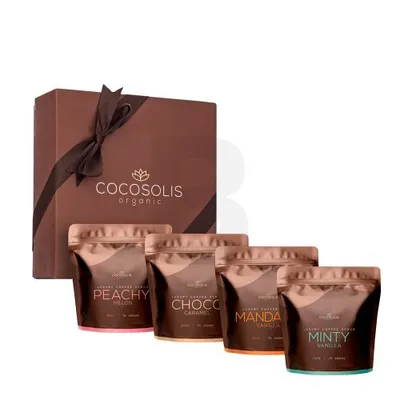 Obrázok produktu pre COCOSOLIS Luxusná darčeková súprava kávového peelingu