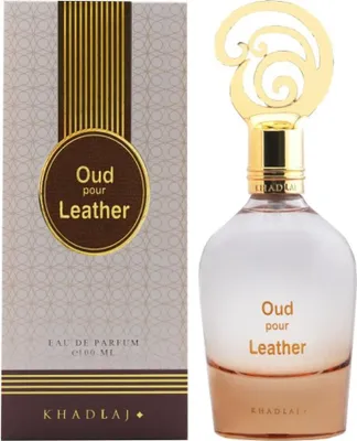Image de Khadlaj Oud Pour Leather eau de parfum pour homme 100 ml