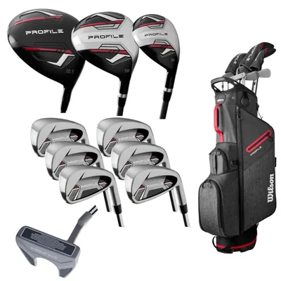 Produktbild von Wilson Profile Herren-Graphit-Golfset