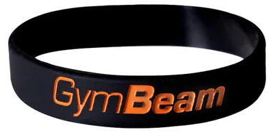 Produktbild von GymBeam - GB Silikonarmband in Black Orange