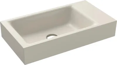 Produktbild von KALDEWEI Handwaschbecken PURO 55 x 30 cm warm grey 10 matt mit Beschichtung Emailliert 901206313668