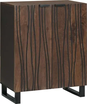 Obrázok produktu pre vidaXL Príborník Orech 60 x 33,5 x 75 cm Masívne drevo Mango