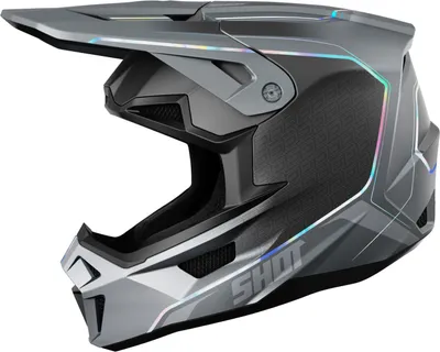 Produktbild von Shot Lite Challenger Motocross Helm, grau, L (59/60)