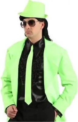 Produktbild von O2252-22 neon grün Herren Neon Krawatte