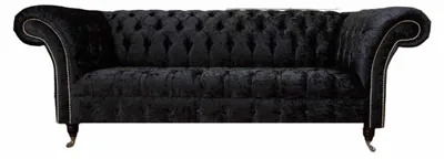 Obrázok produktu pre Pohovka Luxusný textilný gauč Chesterfield Čalúnenie pohoviek Dvojmiestne gauče