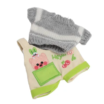 Image de Vêtements de poupée, vêtements de poupée, vêtements de poupée, habillage de poupée, ensemble de vêtements de poupée, ensemble de vêtements de poupée, manteau et pantalon de poupée