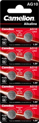 Produktbild von Camelion Knopfzelle AG10 10er Blister