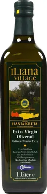 Produktbild von Iliana Village kaltgepresstes Olivenöl 10x 1l Flasche Kreta Chania Natives Öl