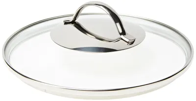 Immagine prodotto di Coperchio in vetro da 20 cm con manico rotondo in metallo