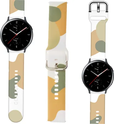 Image de Bracelet Moro Pour Samsung Galaxy Watch 46Mm Bracelet Silicone Montre Motif 6