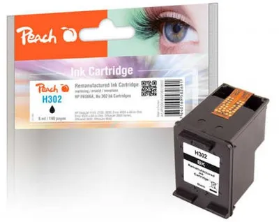 Produktbild von Tinte schwarz PI300-649 (kompatibel zu HP 302, F6U66A)