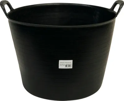 Produktbild von Flexeimer Garten/Bau Kunststoff schwarz 42 L