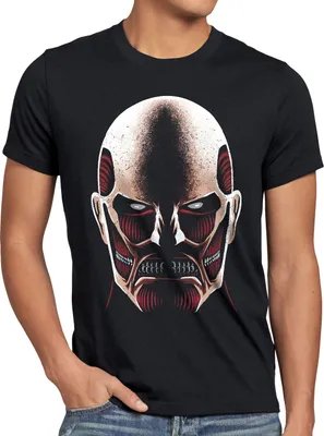 Produktbild von A.N.T. Fürchte Titanen Herren T-Shirt titan aufklärungstruppe wappen on attack