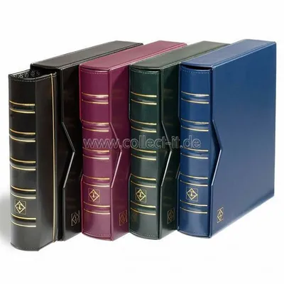 Produktbild von Ringbinder GRANDE CLASSIC mit Schuber, schwarz