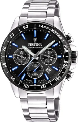 Produktbild von Festina Edelstahl Herren Uhr Armbanduhr silber Elegant D2UF20560/5