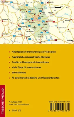 Zdjęcie produktu dla TRESCHER Reiseführer Brandenburg