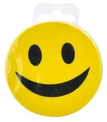 Image de Emoji jaune éponge magnétique pour tableau blanc