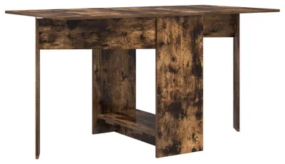 Obrázek produktu pro vidaXL Jídelní stůl 138 x 70 x 73,5 cm Dřevotřísková deska, dub kouřový