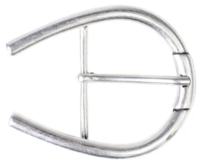 Produktbild von FRONHOFER Gürtelschnalle silber, Dornschnalle für 4,5 cm Riemen, Hufeisen