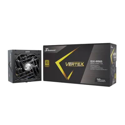 Produktbild von Seasonic Vertex GX-850, 850 W, 100 - 240 V, 50 - 60 Hz, 11 - 5.5 A, 125 W, 840 W