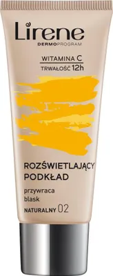 Zdjęcie produktu dla Lirene Podkład rozświetlający 02 Naturalny, 30 ml