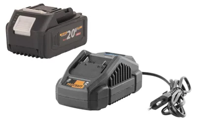 Immagine prodotto di Procraft Starter Pack 20 V 20/2,4 A Caricabatterie + 1x 20/4 Batteria 4,0 Ah