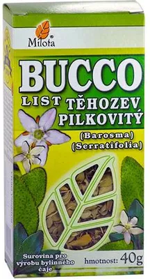 Obrázek produktu pro Bucco (Těhozev pilkovitý) list 40g