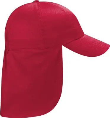 Produktbild von Beechfield - Legionärshut für Kinder PC7029 (Einheitsgröße) (Rot)