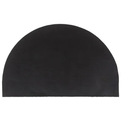 Produktbild von vidaXL Fußmatte Natur Halbrund 50x80 cm Kokosfaser Getuftet