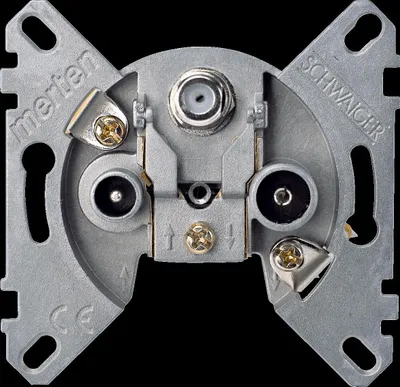 Produktbild von Merten Sat-Antennendose 3fach 466097