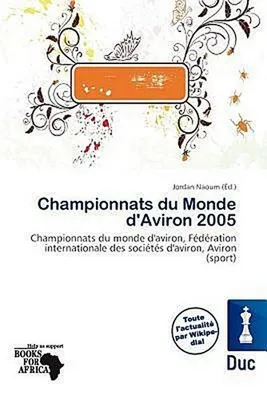 Produktbild von Championnats du Monde d'Aviron 2005