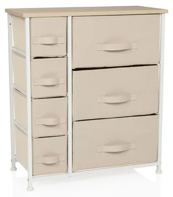 Image de Armoire pratique avec 7 tiroirs, idéale pour différents espaces