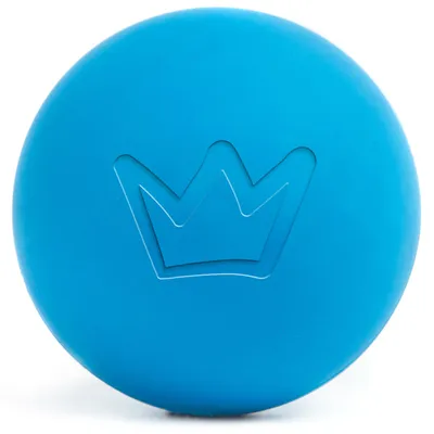 Produktbild von Hundeball aus Naturkautschuk – Blauer Ball mit einem Durchmesser von 6,5 cm – Nahezu unzerstörbares Hundespielzeug