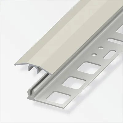 Produktbild von alfer Übergangs-Profil 1 m, 25 x 7 mm Aluminium eloxiert titan