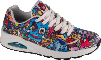 Zdjęcie produktu dla Skechers Buty Uno Color Doodle, 183500MLT
