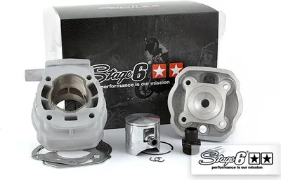 Zdjęcie produktu dla Stage6 Bigracing 88Cc D 50 Aluminium-Zylinderkit Mit 44/45Mm Hub Fur Derbi Ebs050.