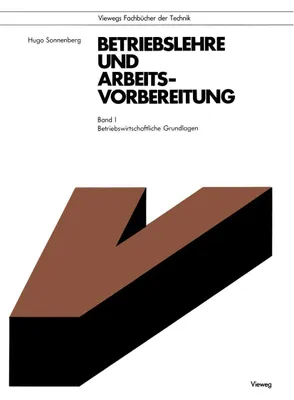 Produktbild von Betriebslehre und Arbeitsvorbereitung