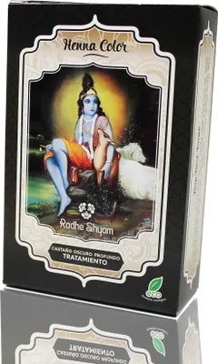Produktbild von Henna Radhe Castaño Oscuro Profundo Tratam 100g
