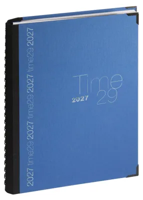 Produktbild von TIME 29 mit Spirale Farbe blau 2027