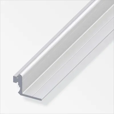 Produktbild von coaxis®-Anschlag-Profil 1 m, 23.5 mm Aluminium eloxiert silber