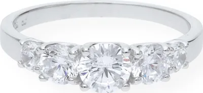 Produktbild von Ring Silber 925 Zirkonia JL10-07-1234 JuwelmaLux Größe 50