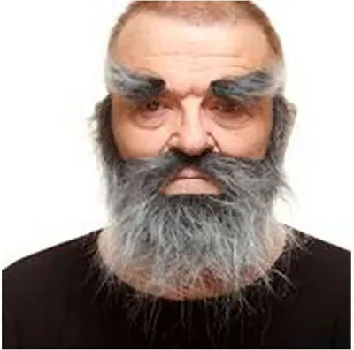 Obrázek produktu pro Maminka Bigote a obočí vousy Brown Brown One Size